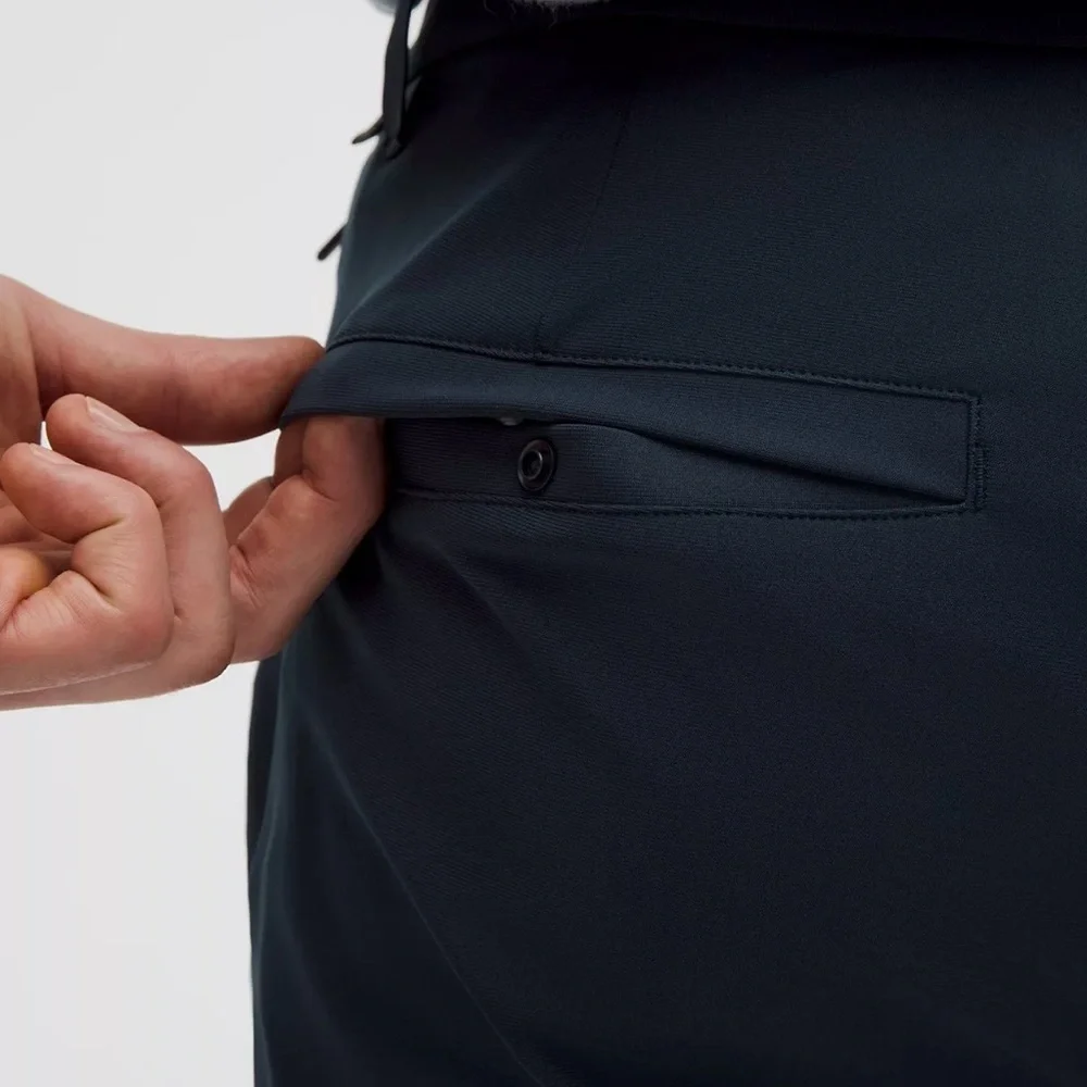lululemon athletica Men's Slim Chinos in Dark Navy